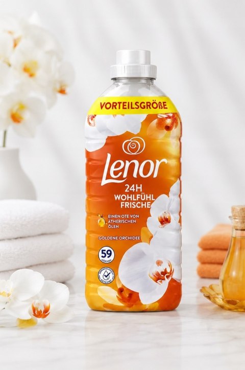 LENOR Orchid Vanilla Płyn Do Płukania Tkanin 59 Prań Miękkość Zapach