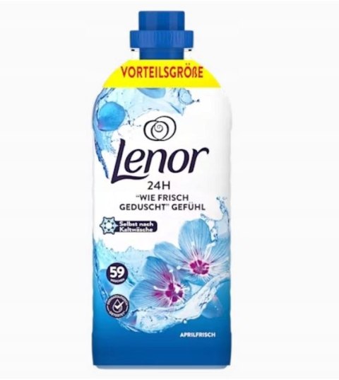 LENOR Płyn do płukania April Niebieski 1,239L