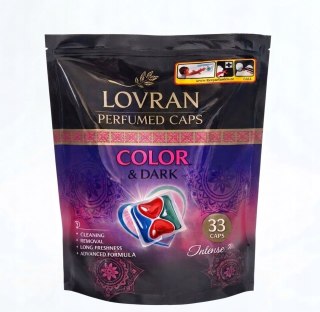 LOVRAN tabletki do prania 33 x Color & Dark 4in1