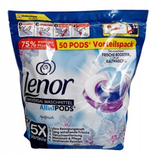 Lenor All-in-1 Aprilfrisch kapsułki do prania 50 szt uniwersalne DE