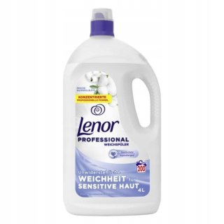 Lenor Professional Płyn do płukania Sensitive płyn dla dzieci 4L 200 pr