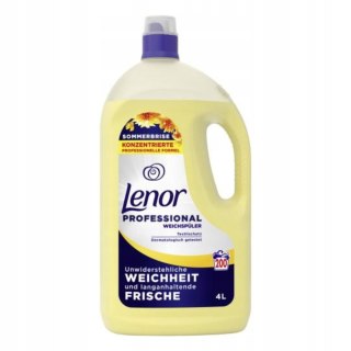 Lenor Professional płyn do płukania Sommerbrise letnia bryza ZOLTY 4 L