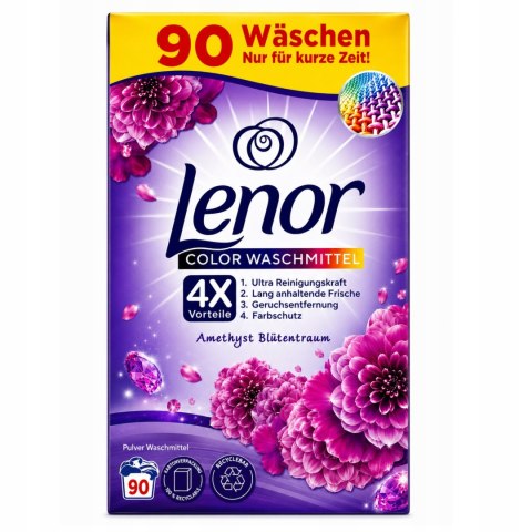Lenor proszek do kolorów 4in1 Ametyst 90 prań 4.9kg