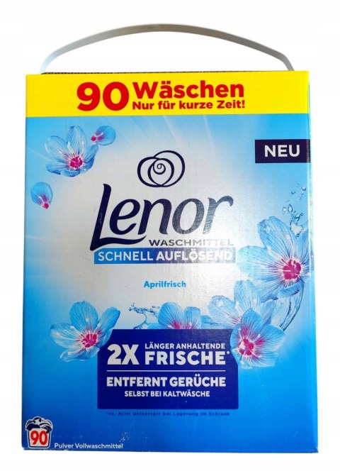 Lenor proszek do prania uniwersalny Aprilfrisch 4,95 kg 90 prań