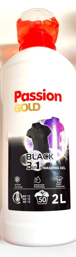 PASSION G. Żel do prania 50 prań 2L 3w1 Black