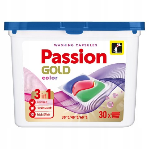 PASSION GOLD Kapsułki do prania 30szt 3w1 Color