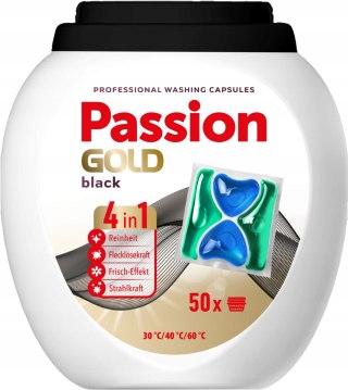 PASSION GOLD Kapsułki do prania 50szt 4w1 Black