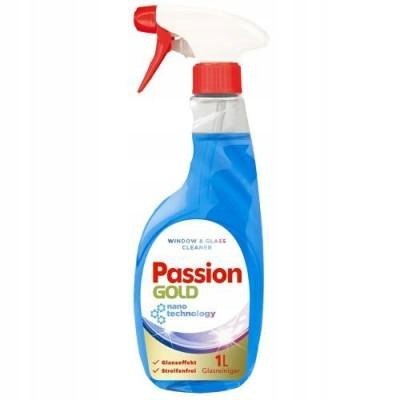 PASSION GOLD Płyn do szyb 1L Niebieski