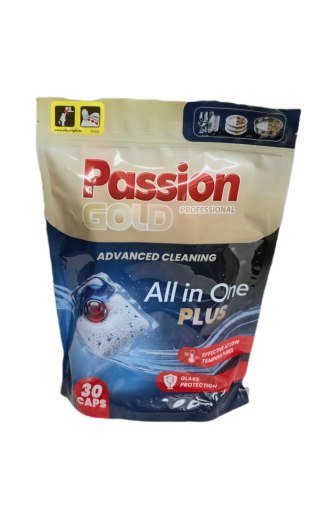 PASSION GOLD Tabletki do zmywarki Plus 30szt