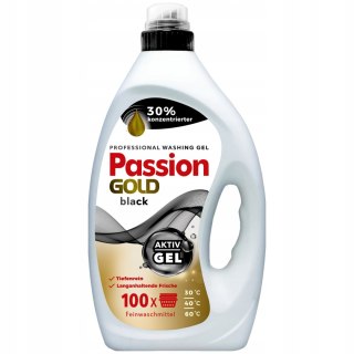 PASSION GOLD Żel do prania 100 prań 4L Black