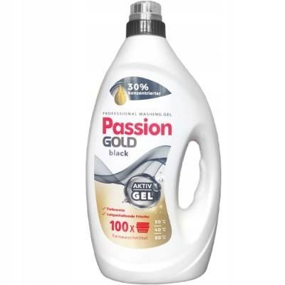 PASSION GOLD Żel do prania 100 prań 4L Black