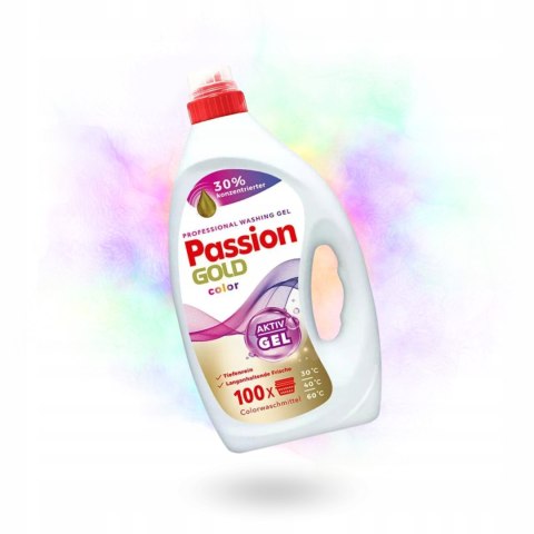 PASSION GOLD Żel do prania 100 prań 4L Color