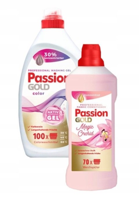 PASSION GOLD Żel do prania 100 prań 4L Color