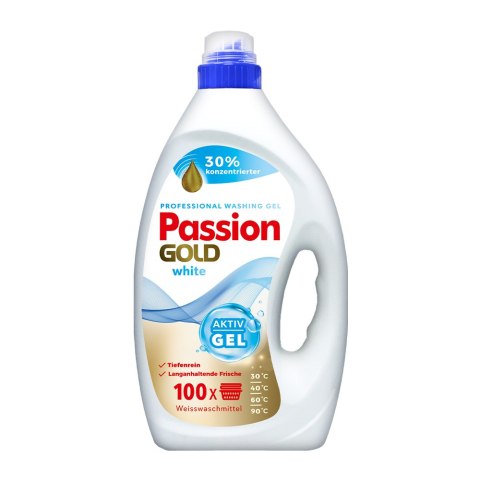 PASSION GOLD Żel do prania 100 prań 4L White