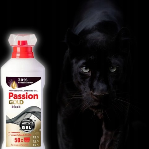 PASSION GOLD Żel do prania 50 prań 2L Black