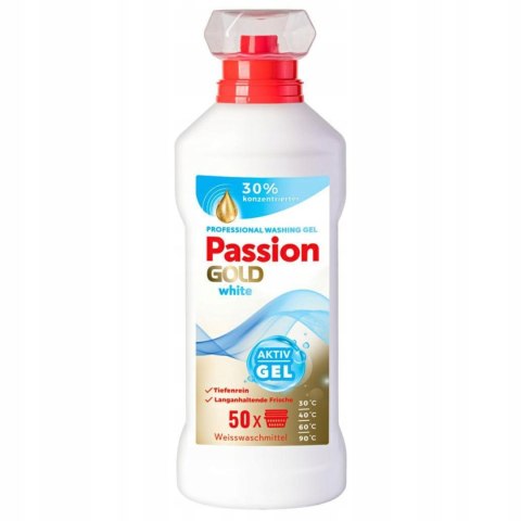 PASSION GOLD Żel do prania 50 prań 2L White