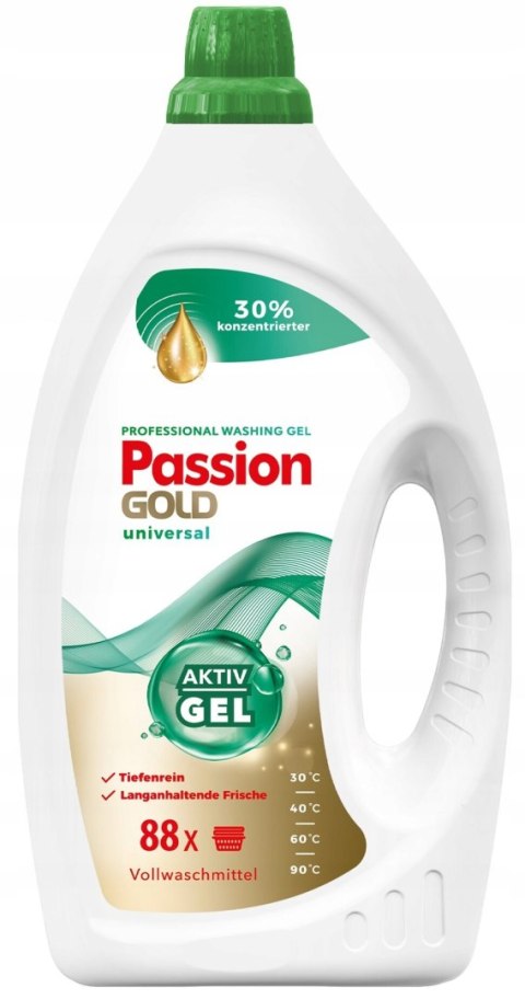 PASSION GOLD Żel do prania 88 prań 3,52L Universal