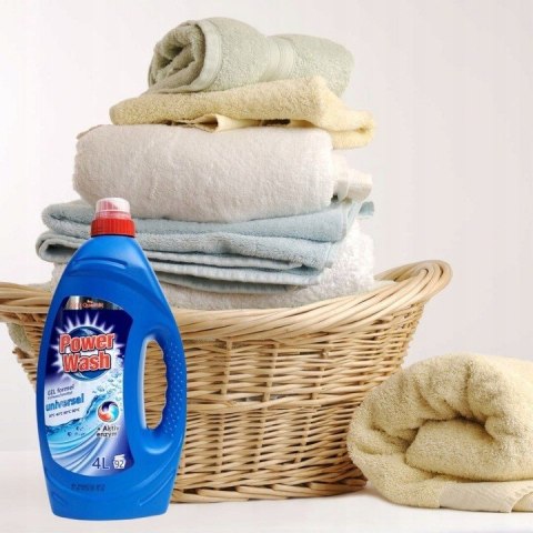 POWER WASH Żel 92 Prań 4L Uniwersalny