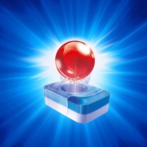 Quantum FINISH i TABLETKI Do Zmywarki Powerball All In One 125 Kapsułek
