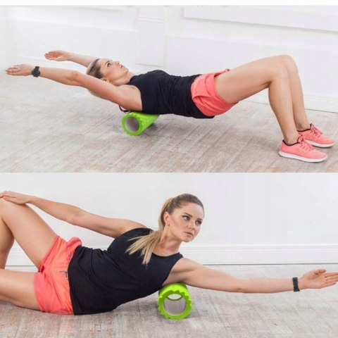 ROLLER Wałek DO Masażu Mięśni PLECÓW KARKU Fitness JOGA 30CM