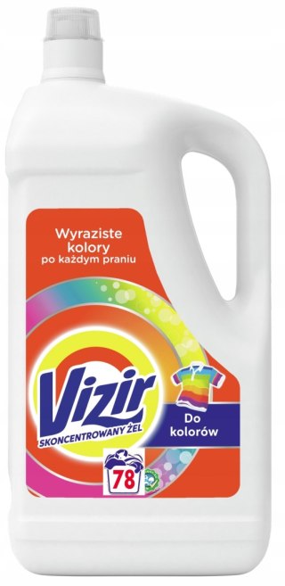 Vizir Color płyn do prania kolorów skoncentrowany żel 3,9L 78 prań