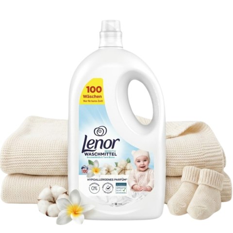 ŻEL DO PRANIA Lenor Sensitive Hipoalergiczny Skuteczny 4.5 L 100 prań