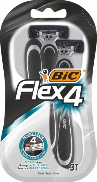 BIC Maszynki do golenia Flex 4 3szt (10)