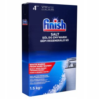 Finish zestaw do zmywarki sól 1,5 kg czyścik 0,25 l nabłyszczacz 0,8 L