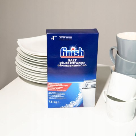 Finish zestaw do zmywarki sól 1,5 kg czyścik 0,25 l nabłyszczacz 0,8 L