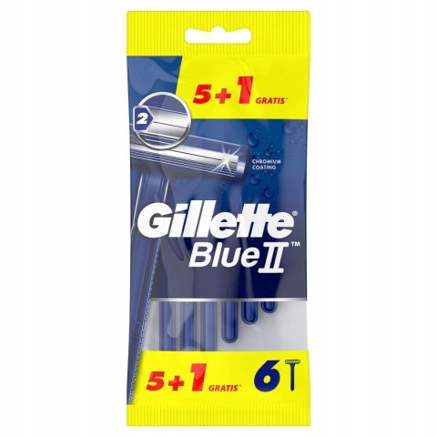 GILLETTE Maszynka do golenia Blue2 6szt