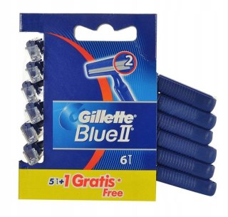 GILLETTE Maszynka do golenia Blue2 6szt