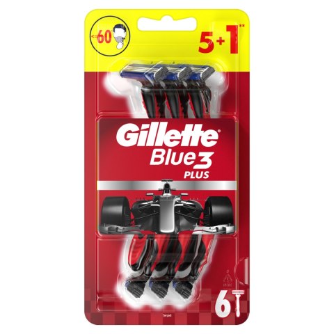 GILLETTE Maszynki do golenia Blue 3 6szt