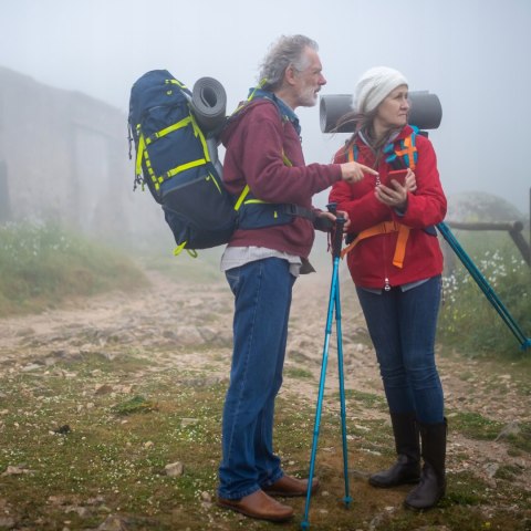 KIJKI KIJE NORDIC WALKING SKŁADANE DO CHODZENIA GÓRY TELESKOPOWE lekkie 2x