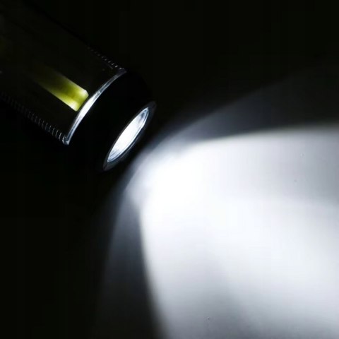 LAMPA WARSZTATOWA LED COB 3w1 MOCNA USB MAGNES HAK LATARKA