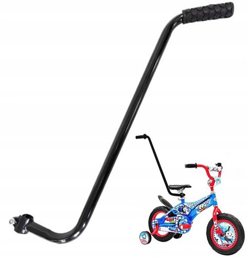 PCHACZ PROWADNIK ROWEROWY DO NAUKI JAZDY NA ROWERZE RĄCZKA UCHWYT DO ROWERU