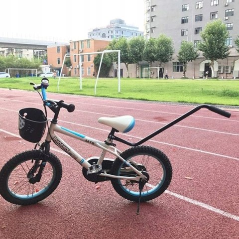 PCHACZ PROWADNIK ROWEROWY DO NAUKI JAZDY NA ROWERZE RĄCZKA UCHWYT DO ROWERU