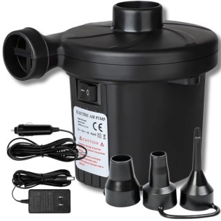 POMPKA ELEKTRYCZNA DO MATERACA BASENU ODSYSACZ POWIETRZA MOCNA 2w1 12V 230V