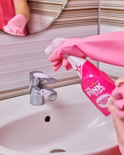 The Pink Stuff pianka czyszcząca do łazienki 750ml
