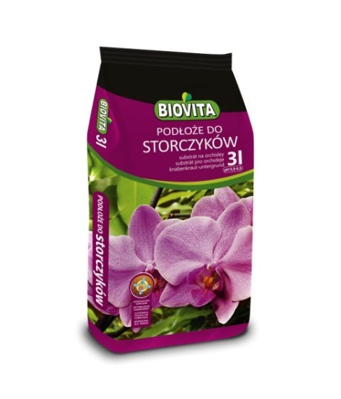 Ziemia podłoże do storczyków orchidei BIOVITA 3L