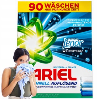 Ariel Universal Lenor Proszek Do Prania 5 kg 90 Prań Niemiecki