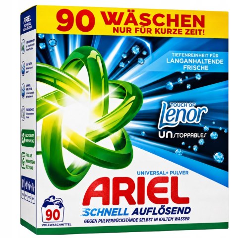 Ariel Universal Lenor Proszek Do Prania 5kg 90 Prań Niemiecki