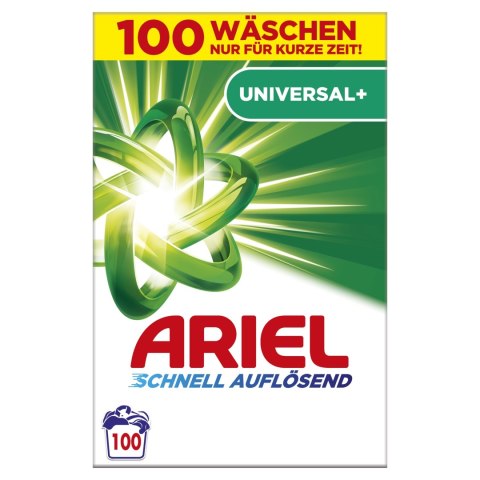 Ariel Universal Proszek do Prania Jasnego Kolor Uniwersalny 6kg 100 prań