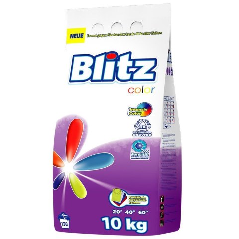 BLITZ Proszek 138 Pran 10kg Color Folia