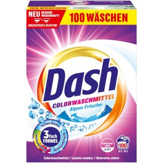 DASH Proszek do prania koloru 100 Prań 5kg Color Frische