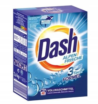 Dash proszek do prania uniwersalny Alpen Frische 2,6kg 40 prań DE biały