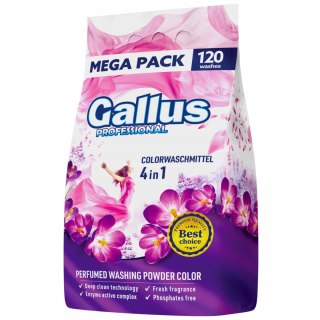 GALLUS Professional Proszek 120 Prań 6,6kg 4in1 Color Folia
