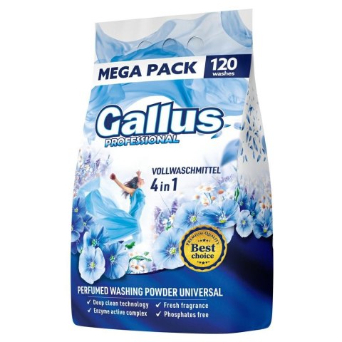 GALLUS Professional Proszek 120 Prań 6,6kg 4in1 Universal Folia