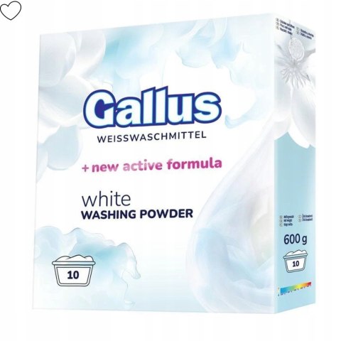 GALLUS Proszek 10 Prań 600g Weiss