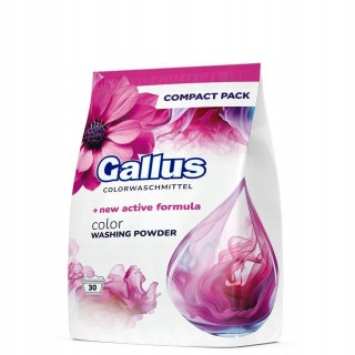 GALLUS Proszek 30 Prań 1,8kg Color do koloru 4w1 w Folii