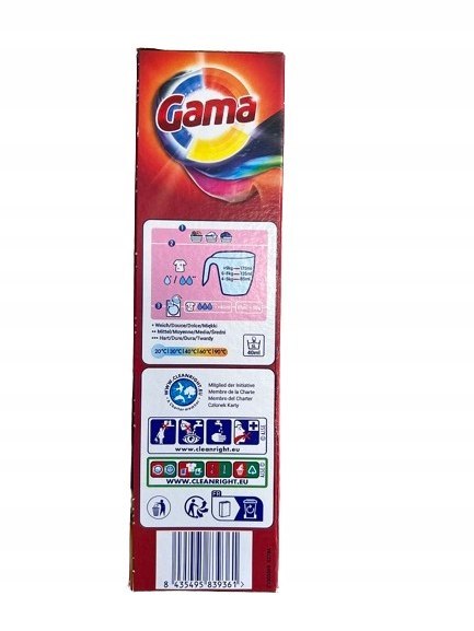 GAMA Proszek 18 Prań 1,08kg Color (8)